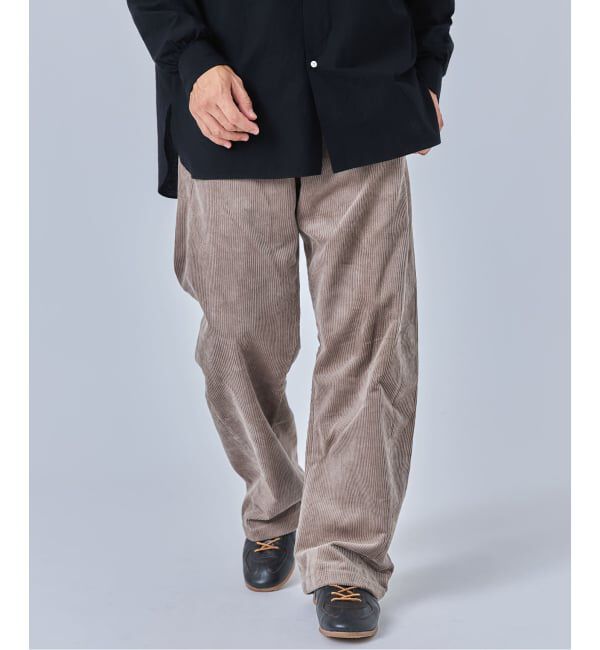 EDIFICE「コーデュロイ アーミー トラウザー」|スラックス|