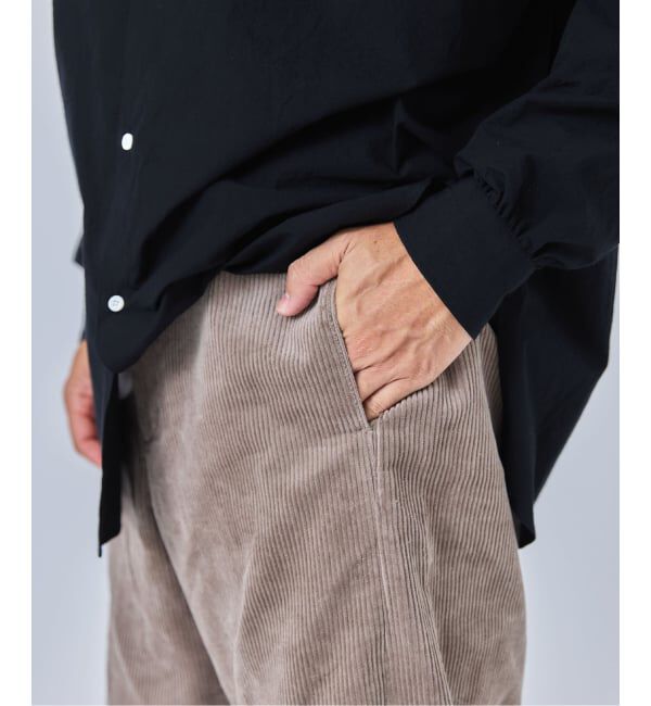 EDIFICE「コーデュロイ アーミー トラウザー」|スラックス|