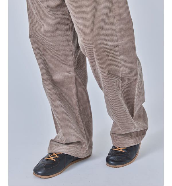 EDIFICE「コーデュロイ アーミー トラウザー」|スラックス|
