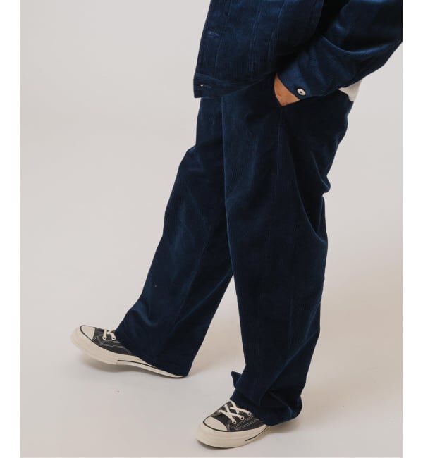 EDIFICE「コーデュロイ アーミー トラウザー」|スラックス|