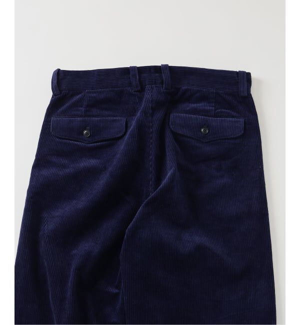 EDIFICE「コーデュロイ アーミー トラウザー」|スラックス|