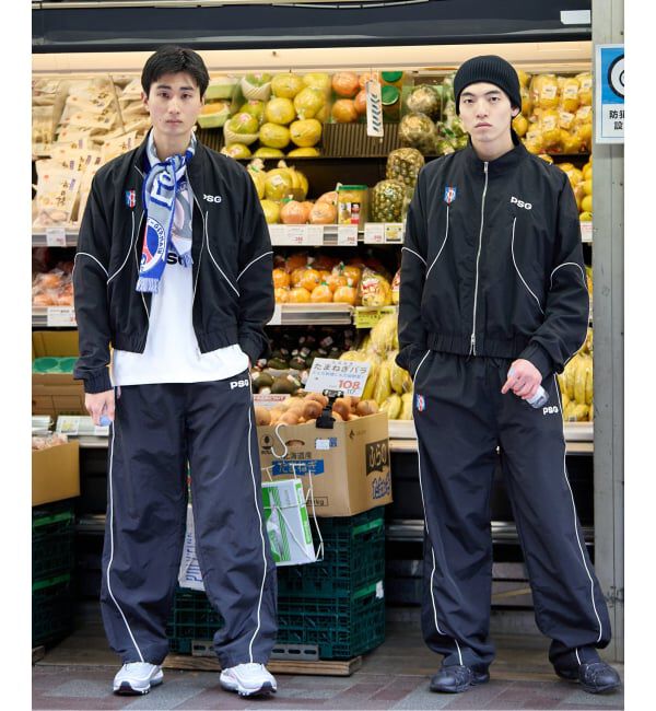 Paris Saint-Germain「【Paris Saint-Germain / パリ・サン＝ジェルマン】PSG X XO BLACK PSG TRACK PANTS」|その他|