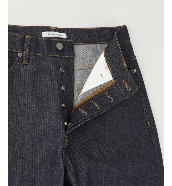 PULP「NO MAINTENANCE / ノーメンテナンス HAZE DENIM RAW BLUE」|デニム|