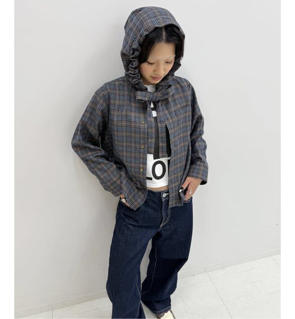 Oriens JOURNAL STANDARD「チェックフーディーシャツ」|シャツ・ブラウス|