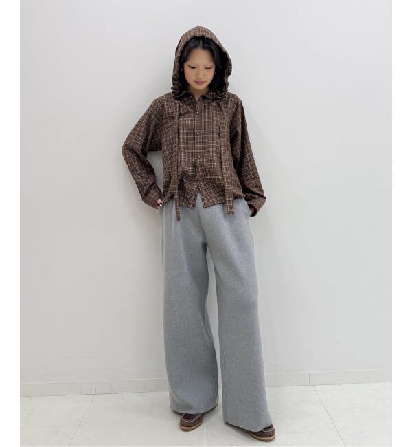 Oriens JOURNAL STANDARD「チェックフーディーシャツ」|シャツ・ブラウス|