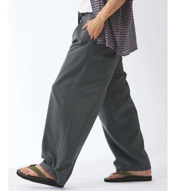 JOURNAL STANDARD relume「トロピカルポリ オーバー パンツ」|スラックス|