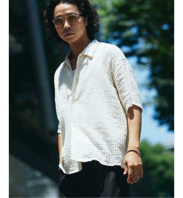 JOURNAL STANDARD relume「チェック シアー ドビー 半袖 シャツ」|シャツ・ブラウス|