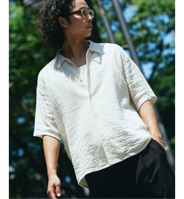 JOURNAL STANDARD relume「チェック シアー ドビー 半袖 シャツ」|シャツ・ブラウス|