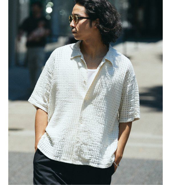 JOURNAL STANDARD relume「チェック シアー ドビー 半袖 シャツ」|シャツ・ブラウス|