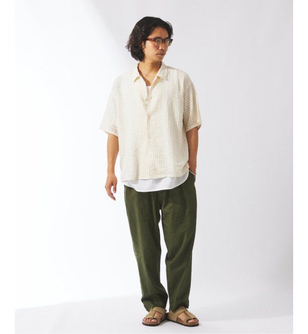 JOURNAL STANDARD relume「チェック シアー ドビー 半袖 シャツ」|シャツ・ブラウス|