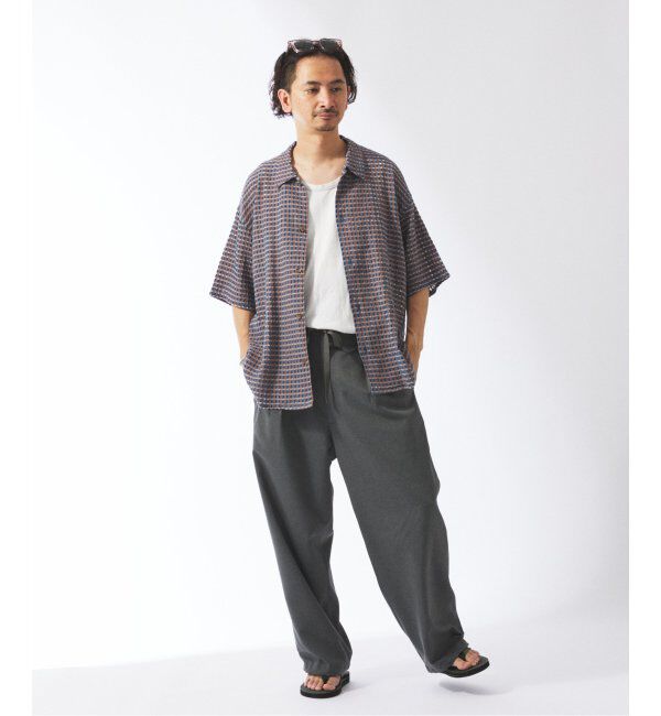 JOURNAL STANDARD relume「チェック シアー ドビー 半袖 シャツ」|シャツ・ブラウス|