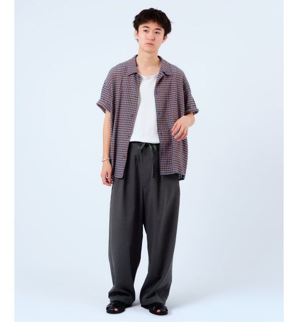 JOURNAL STANDARD relume「チェック シアー ドビー 半袖 シャツ」|シャツ・ブラウス|