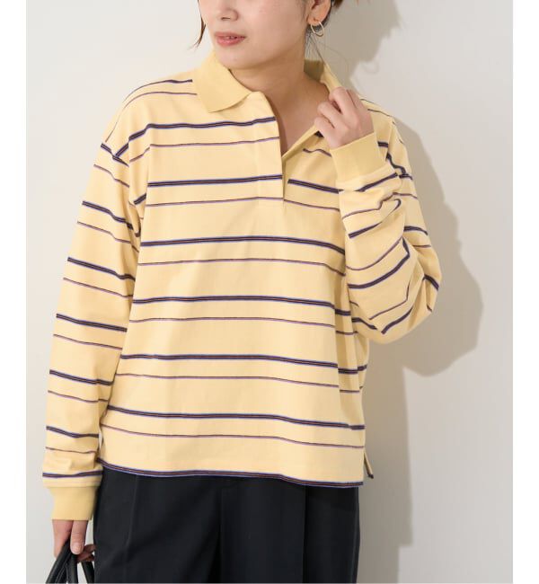 JOURNAL STANDARD「《追加2》マルチボーダーポロシャツ」|ポロシャツ|