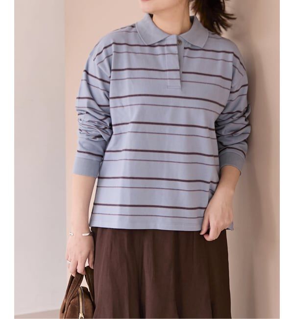 JOURNAL STANDARD「《追加2》マルチボーダーポロシャツ」|ポロシャツ|