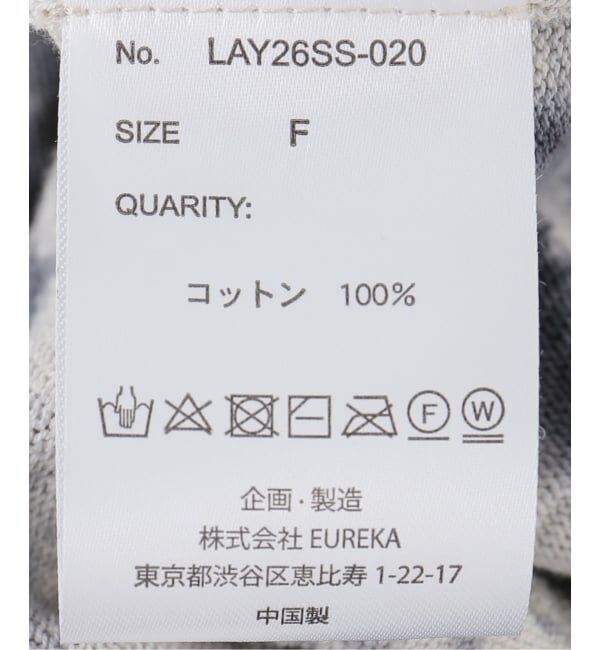 JOURNAL STANDARD「【LAYAS/レイヤーズ】 TIE DYE  SHIRTS」|ポロシャツ|