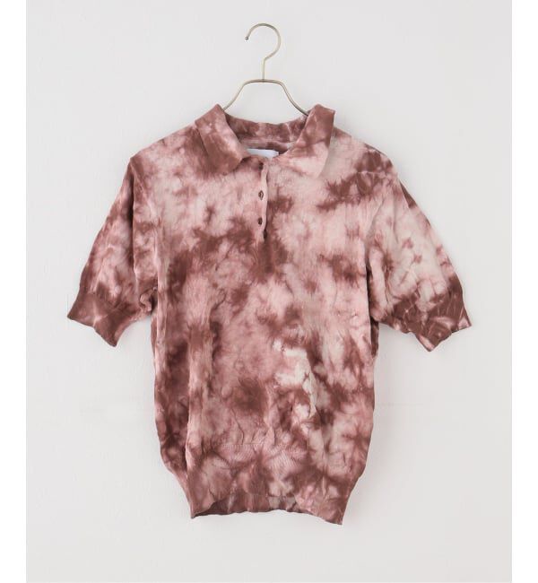 JOURNAL STANDARD「【LAYAS/レイヤーズ】 TIE DYE  SHIRTS」|ポロシャツ|ブラウン