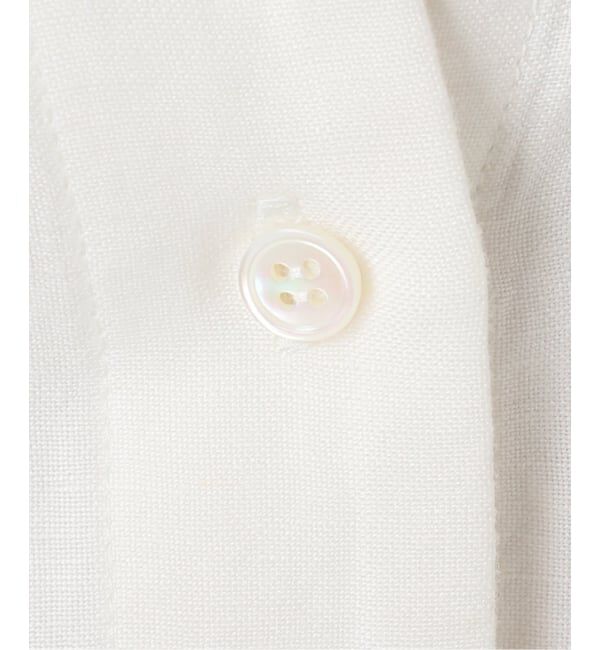 JOURNAL STANDARD「《予約》レーヨン麻ノーカラーブラウス」|シャツ・ブラウス|