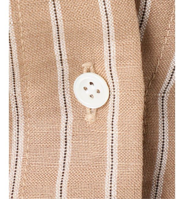 JOURNAL STANDARD「《予約》レーヨン麻ノーカラーブラウス」|シャツ・ブラウス|