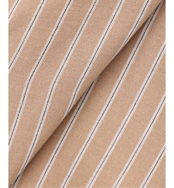 JOURNAL STANDARD「《予約》レーヨン麻ノーカラーブラウス」|シャツ・ブラウス|