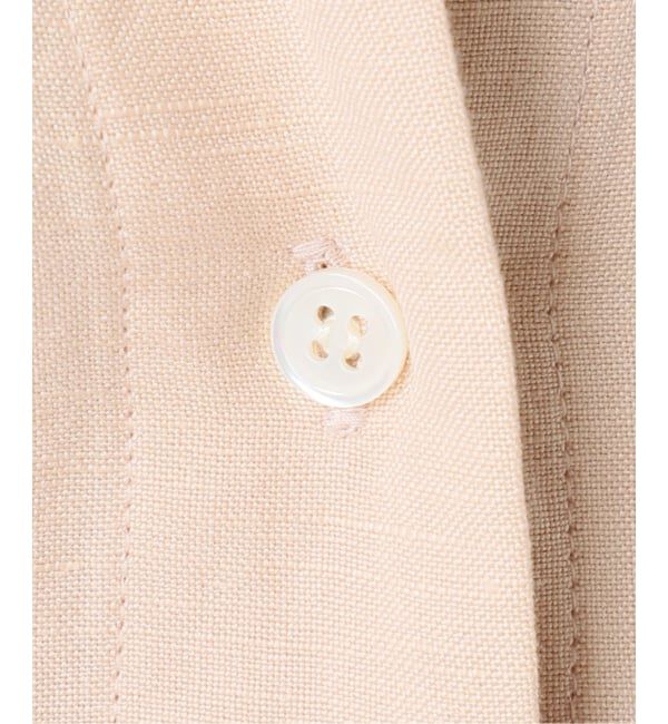 JOURNAL STANDARD「《予約》レーヨン麻ノーカラーブラウス」|シャツ・ブラウス|