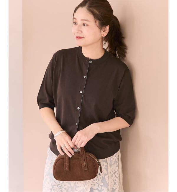 JOURNAL STANDARD「《予約》【UVカット/洗える/接触冷感】WASHABLE COOL UV ハーフスリーブカーディガン」|カーディガン|