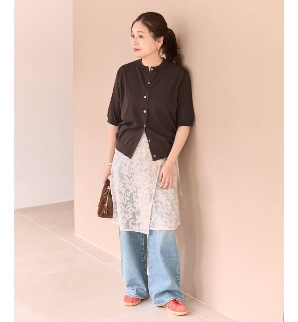 JOURNAL STANDARD「《予約》【UVカット/洗える/接触冷感】WASHABLE COOL UV ハーフスリーブカーディガン」|カーディガン|