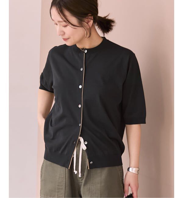 JOURNAL STANDARD「《予約》【UVカット/洗える/接触冷感】WASHABLE COOL UV ハーフスリーブカーディガン」|カーディガン|