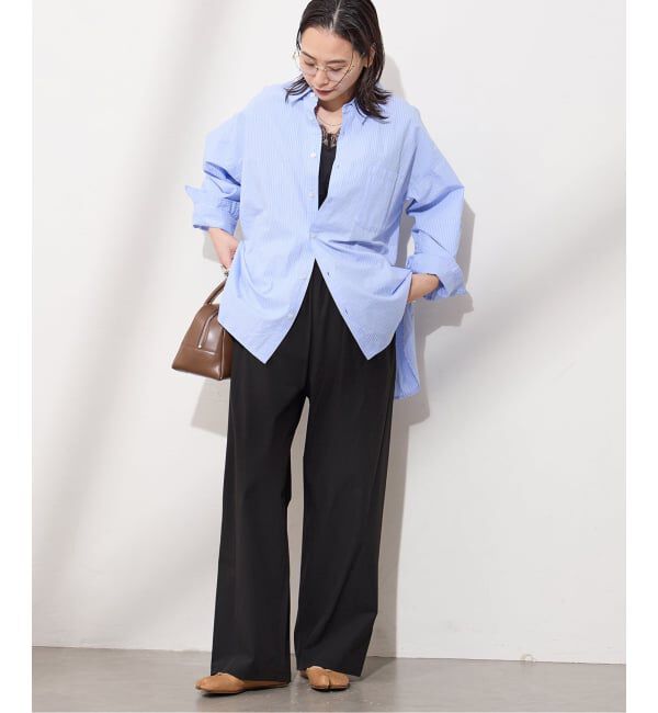 JOURNAL STANDARD「《追加2》【撥水/接触冷感/洗える/UVカット】リネンナイロンストレッチワイドパンツ」|その他|