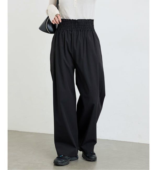 JOURNAL STANDARD「《追加2》【撥水/接触冷感/洗える/UVカット】リネンナイロンストレッチワイドパンツ」|その他|