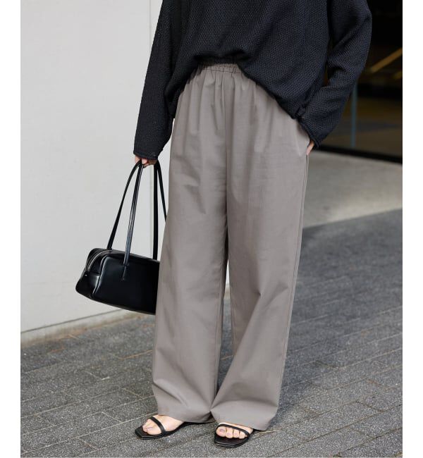 JOURNAL STANDARD「《追加2》【撥水/接触冷感/洗える/UVカット】リネンナイロンストレッチワイドパンツ」|その他|