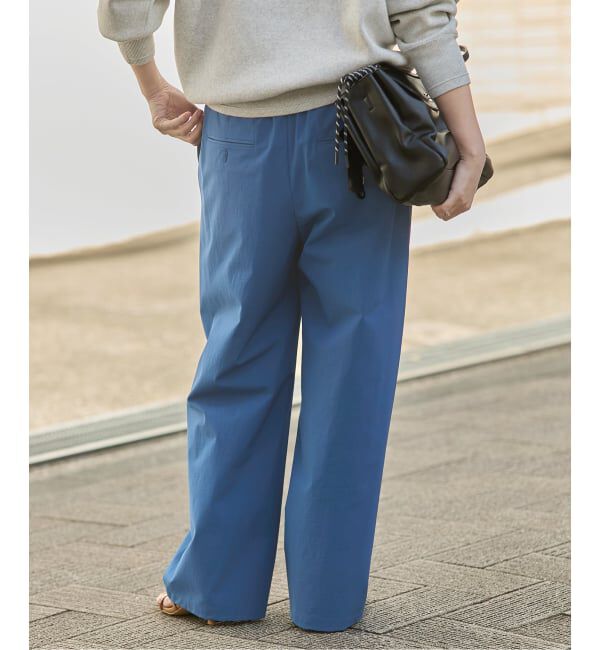 JOURNAL STANDARD「《追加2》【撥水/接触冷感/洗える/UVカット】リネンナイロンストレッチワイドパンツ」|その他|