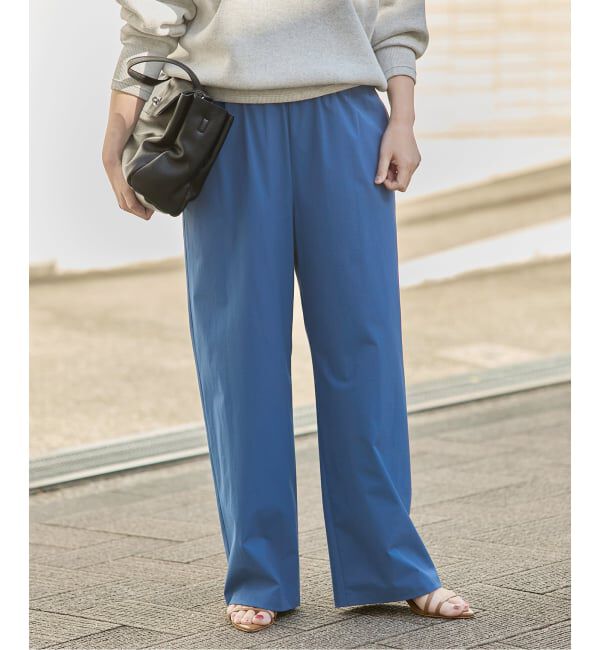 JOURNAL STANDARD「《追加2》【撥水/接触冷感/洗える/UVカット】リネンナイロンストレッチワイドパンツ」|その他|