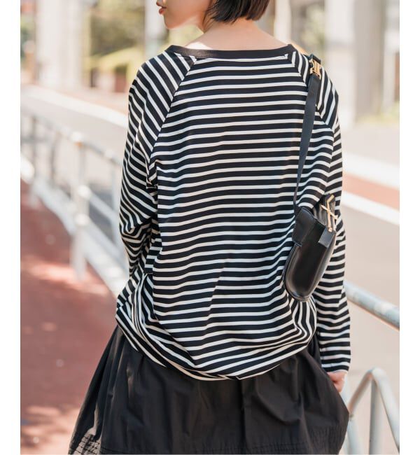 Spick and Span「《追加2》ボートネックバックタックプルオーバー」|Tシャツ・カットソー|