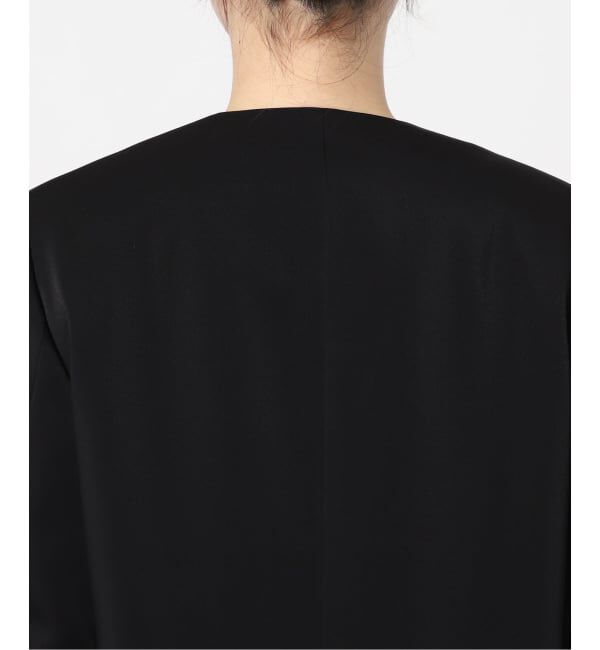 NOBLE「《追加2》スリーブスリットケープジャケット」|ノーカラージャケット|