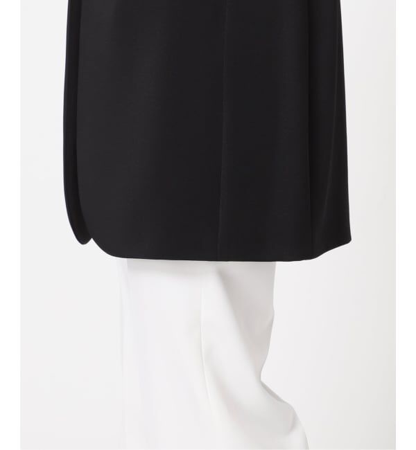 NOBLE「《追加2》スリーブスリットケープジャケット」|ノーカラージャケット|