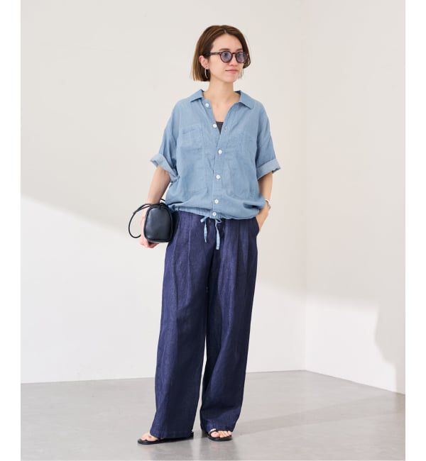 FRAMeWORK「≪予約≫シアーデニムポケットシャツ」|シャツ・ブラウス|