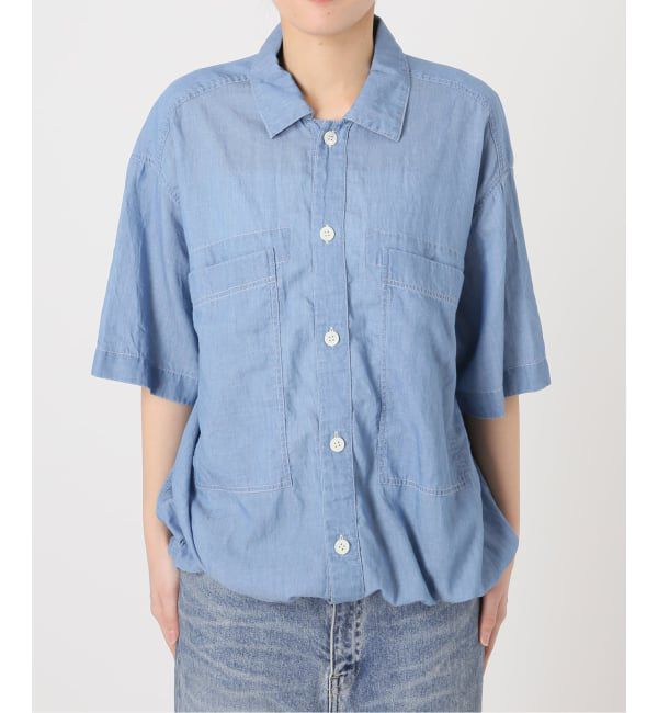 FRAMeWORK「≪予約≫シアーデニムポケットシャツ」|シャツ・ブラウス|