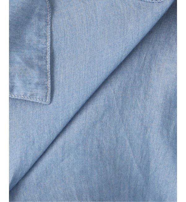 FRAMeWORK「≪予約≫シアーデニムポケットシャツ」|シャツ・ブラウス|
