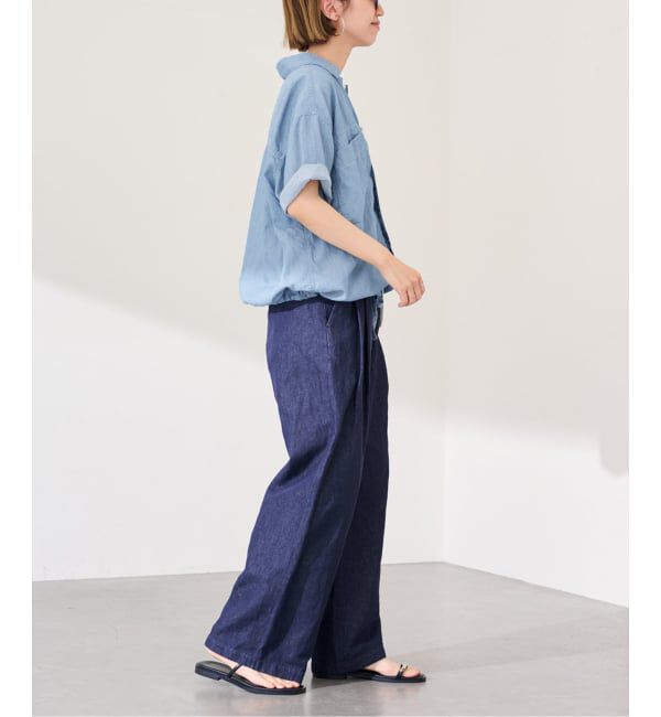 FRAMeWORK「≪予約≫シアーデニムポケットシャツ」|シャツ・ブラウス|