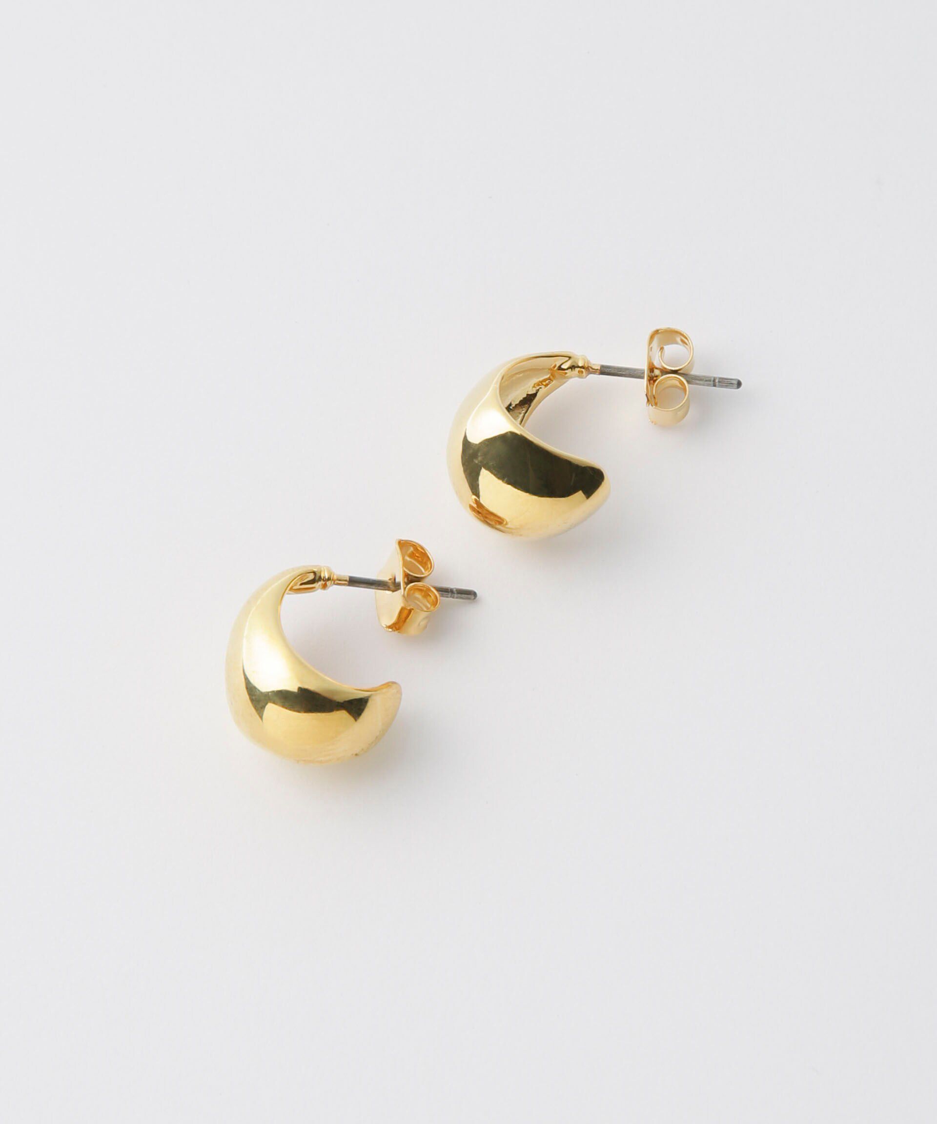 NANO universe「ハーフラウンドピアス」|ピアス|