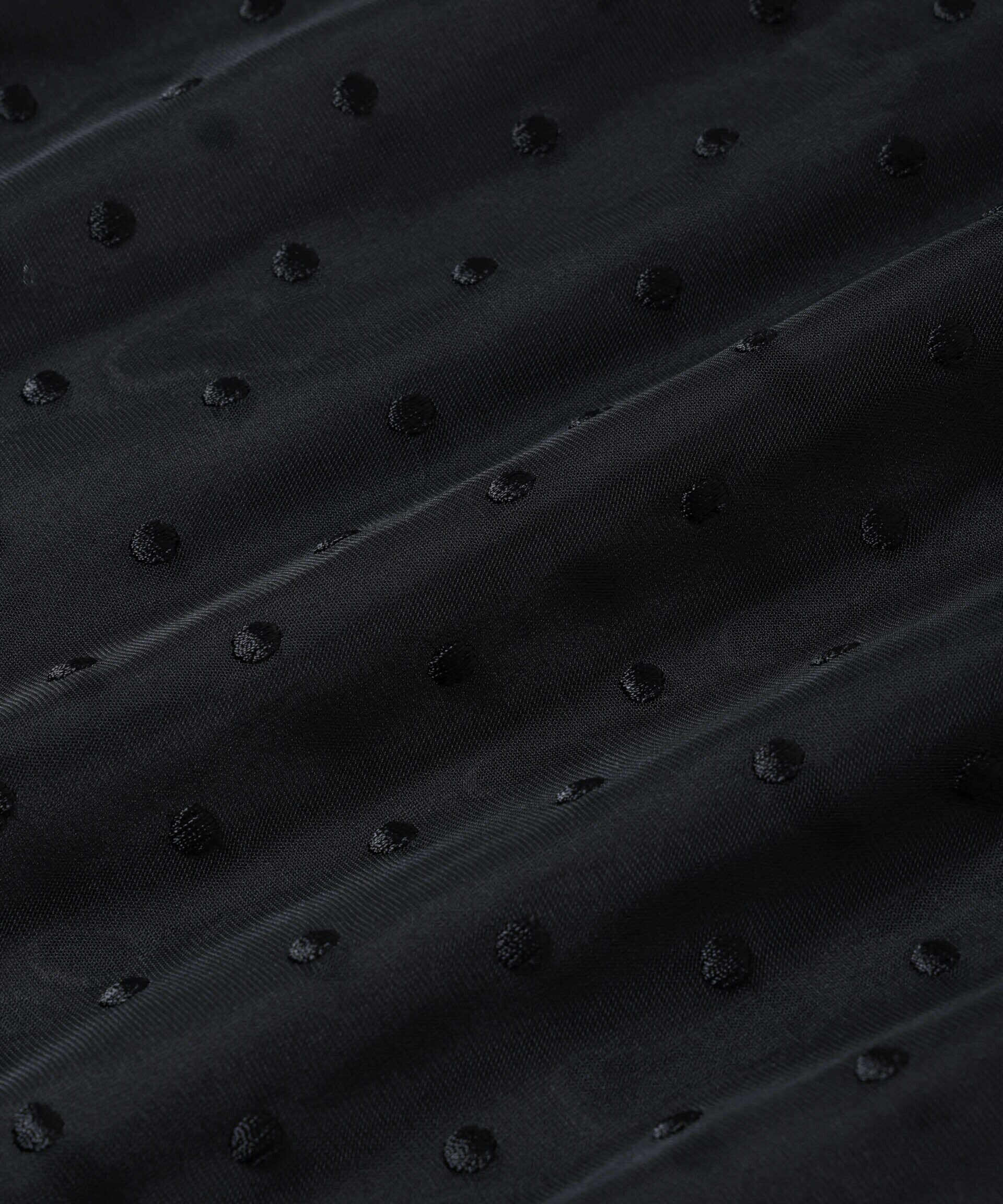 nano･universe「ドット刺繍チュールギャザースカート」|スカート|