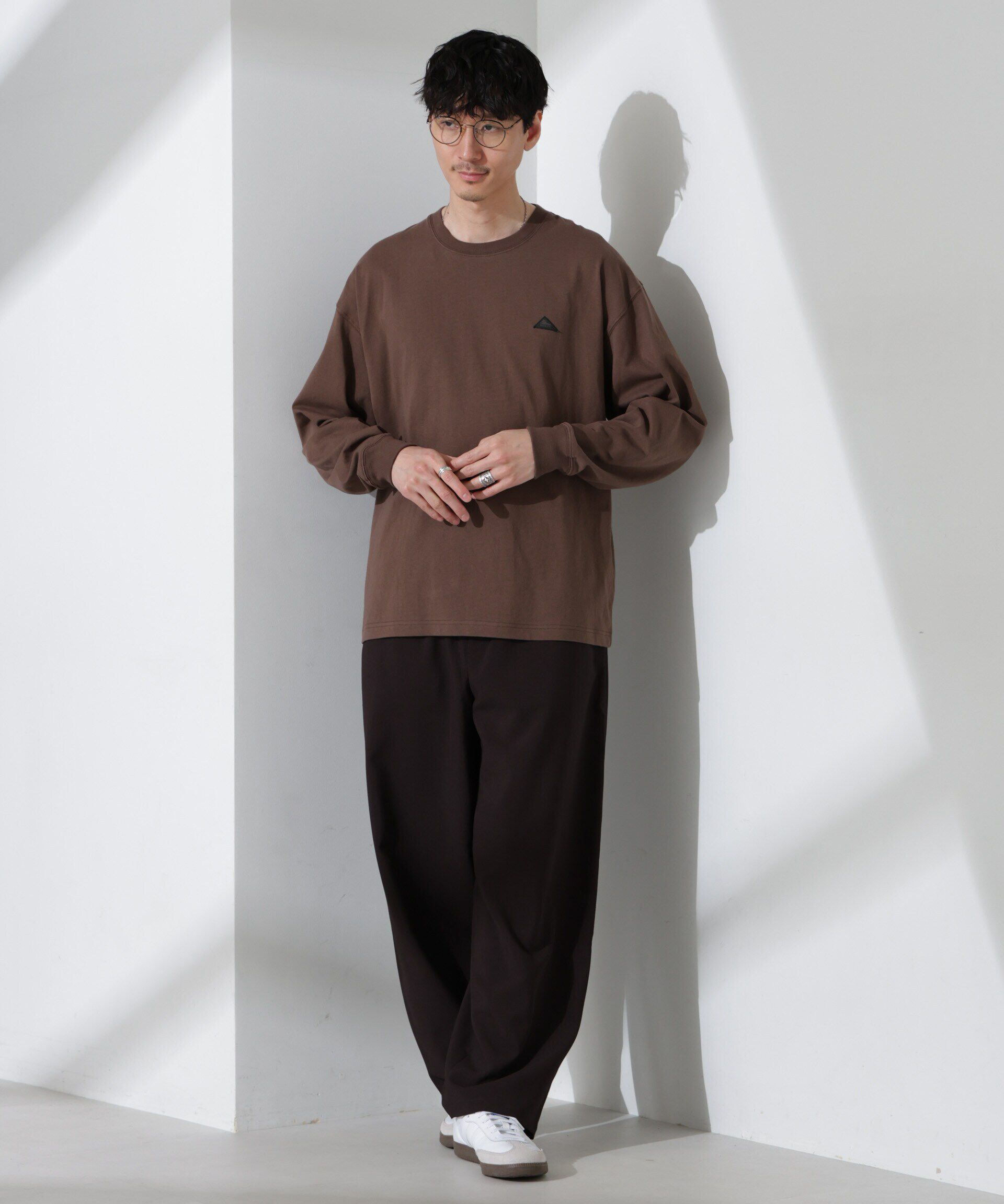 nano･universe「「KELTY&times;NANO universe」USAコットン天竺Tシャツ長袖」|Tシャツ・カットソー|