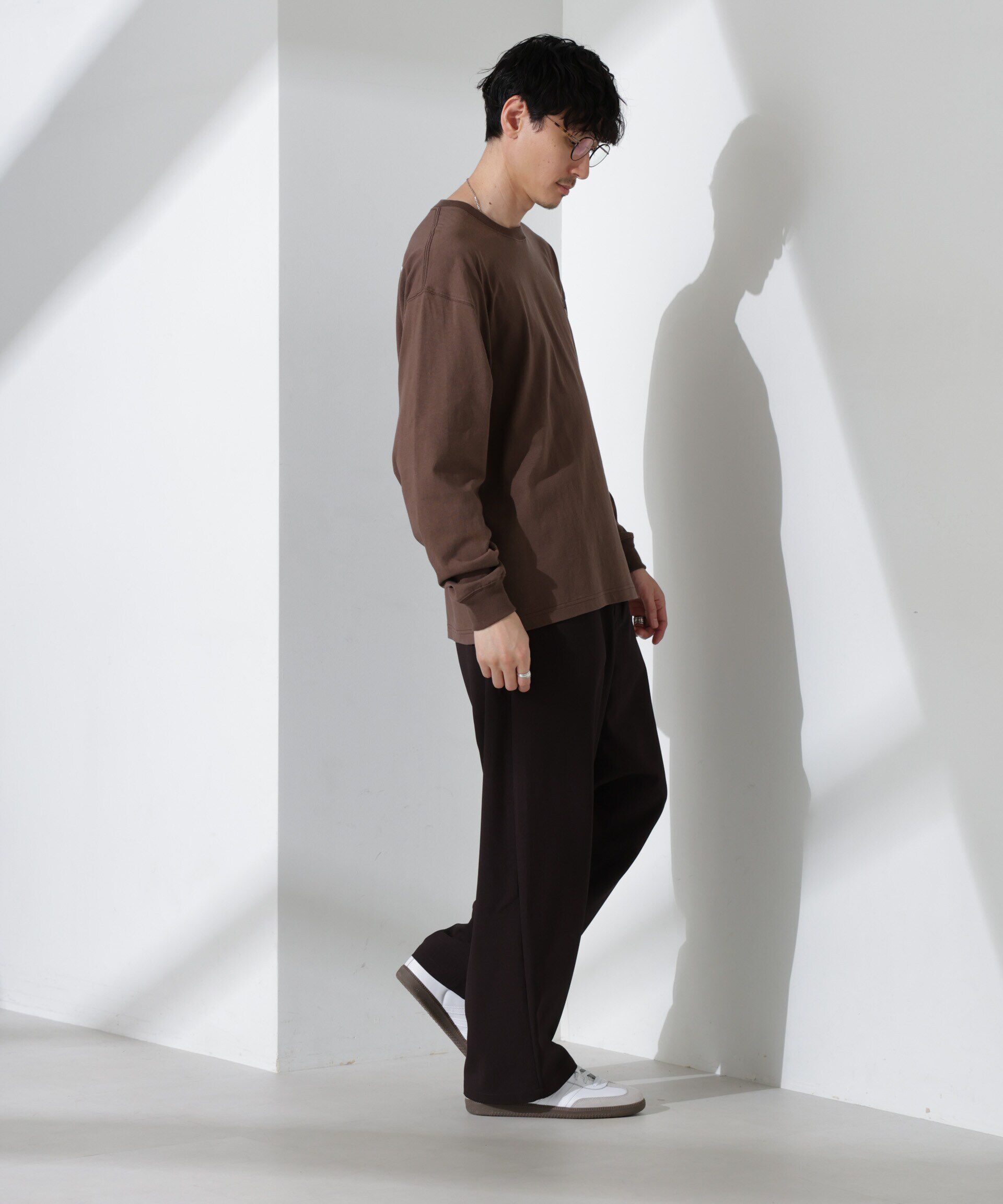 nano･universe「「KELTY&times;NANO universe」USAコットン天竺Tシャツ長袖」|Tシャツ・カットソー|