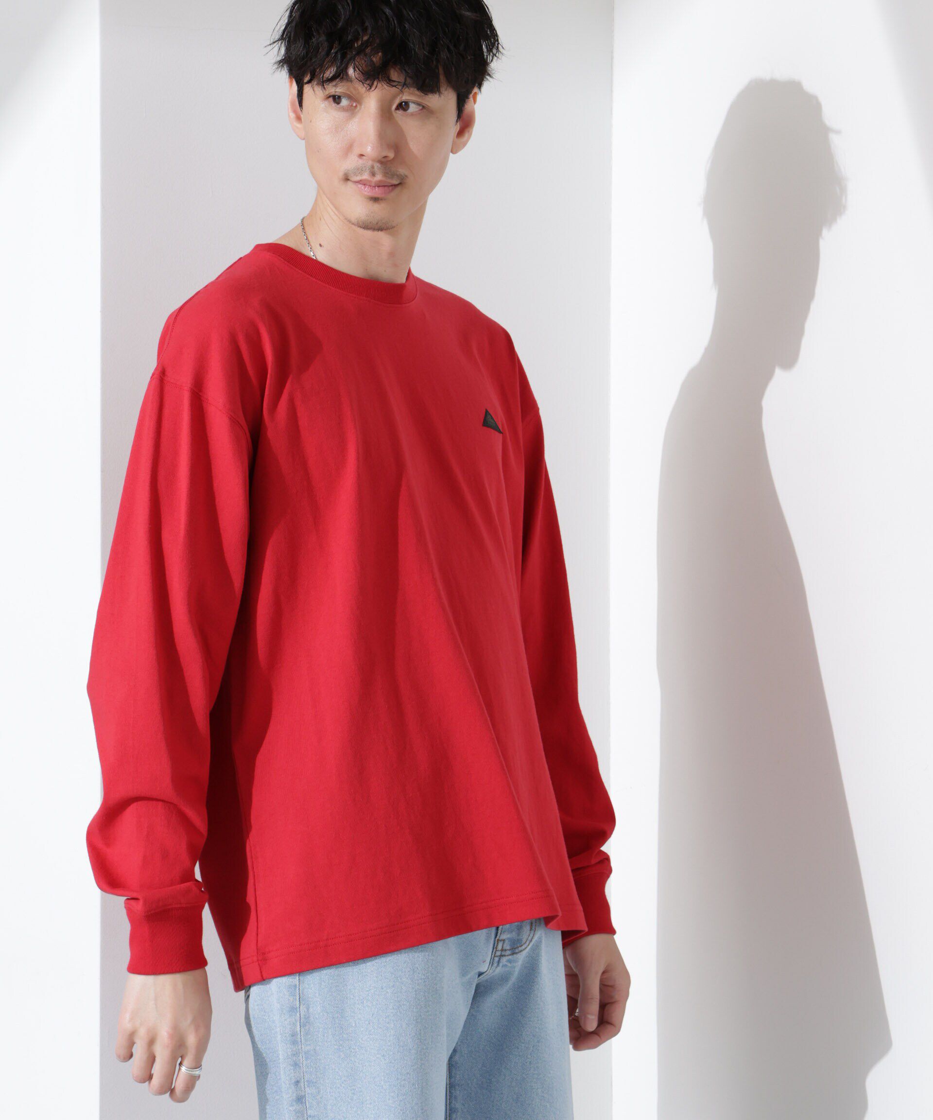 nano･universe「「KELTY&times;NANO universe」USAコットン天竺Tシャツ長袖」|Tシャツ・カットソー|