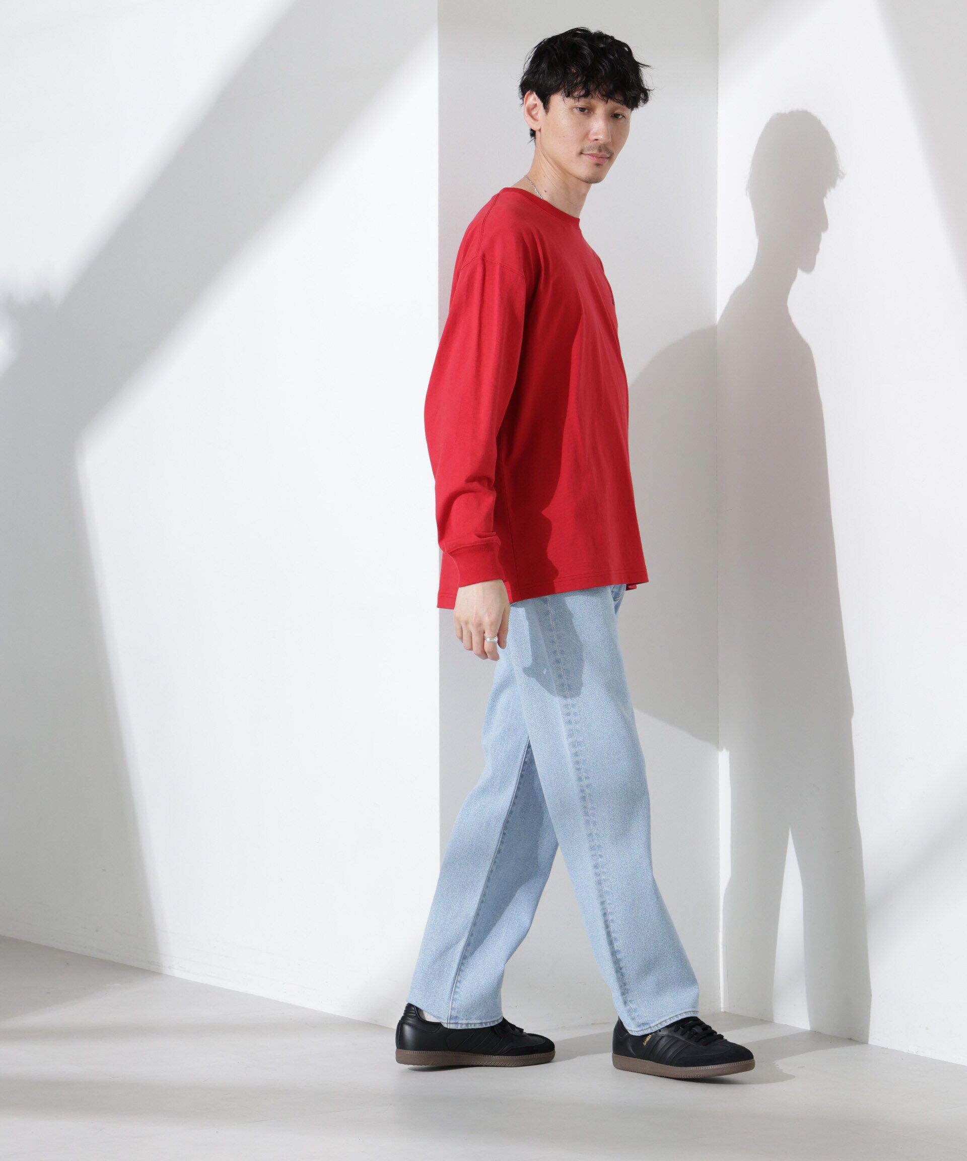 nano･universe「「KELTY&times;NANO universe」USAコットン天竺Tシャツ長袖」|Tシャツ・カットソー|