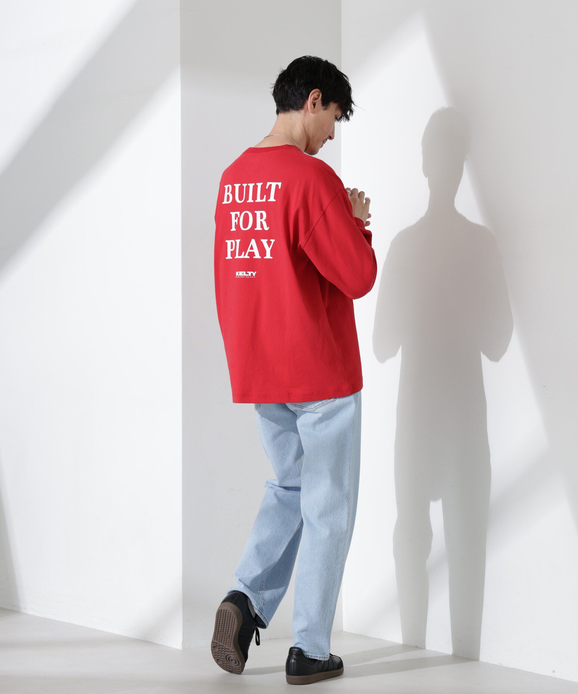 nano･universe「「KELTY&times;NANO universe」USAコットン天竺Tシャツ長袖」|Tシャツ・カットソー|