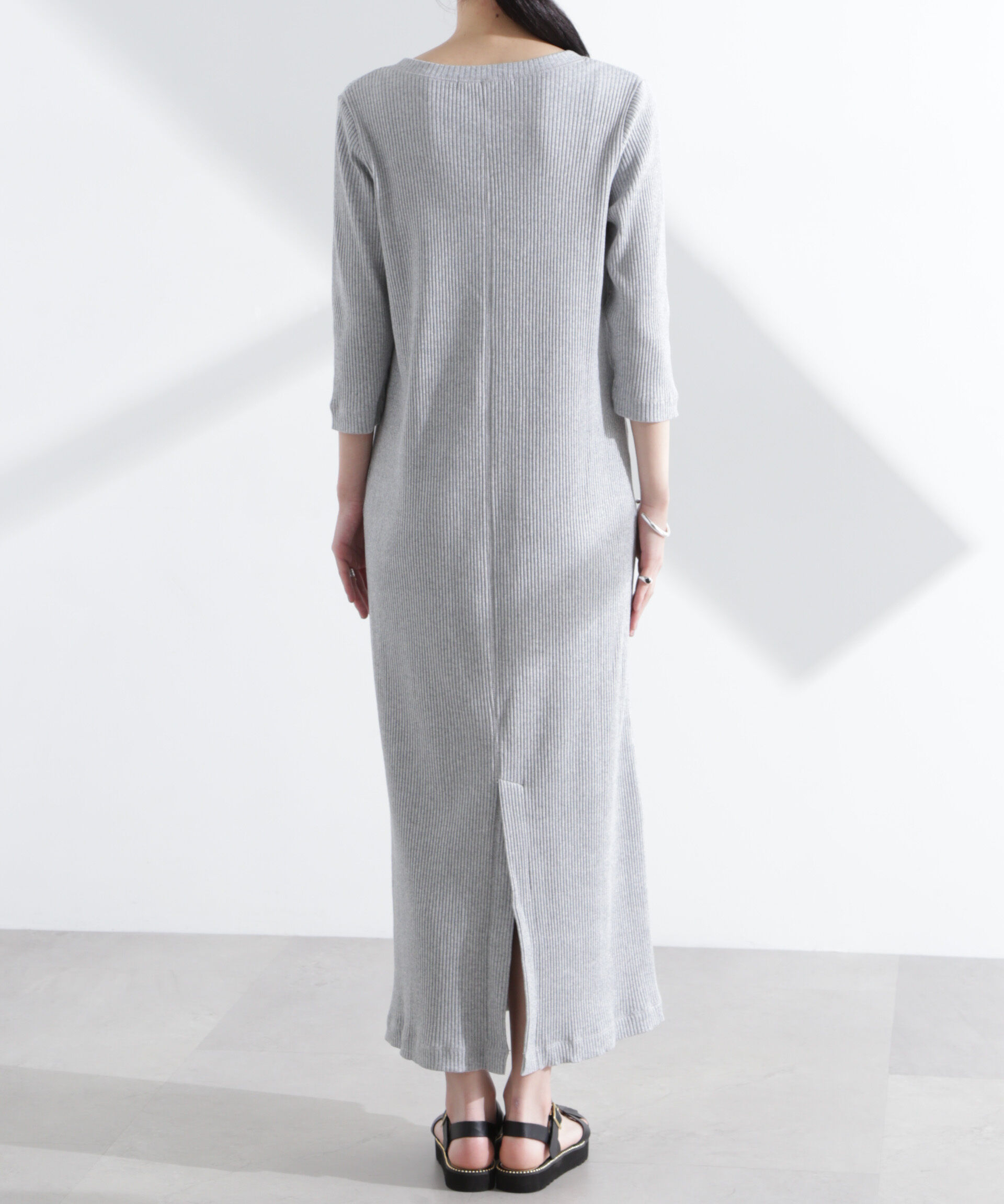 nano･universe「メニーホックカットリブワンピース」|ワンピース|