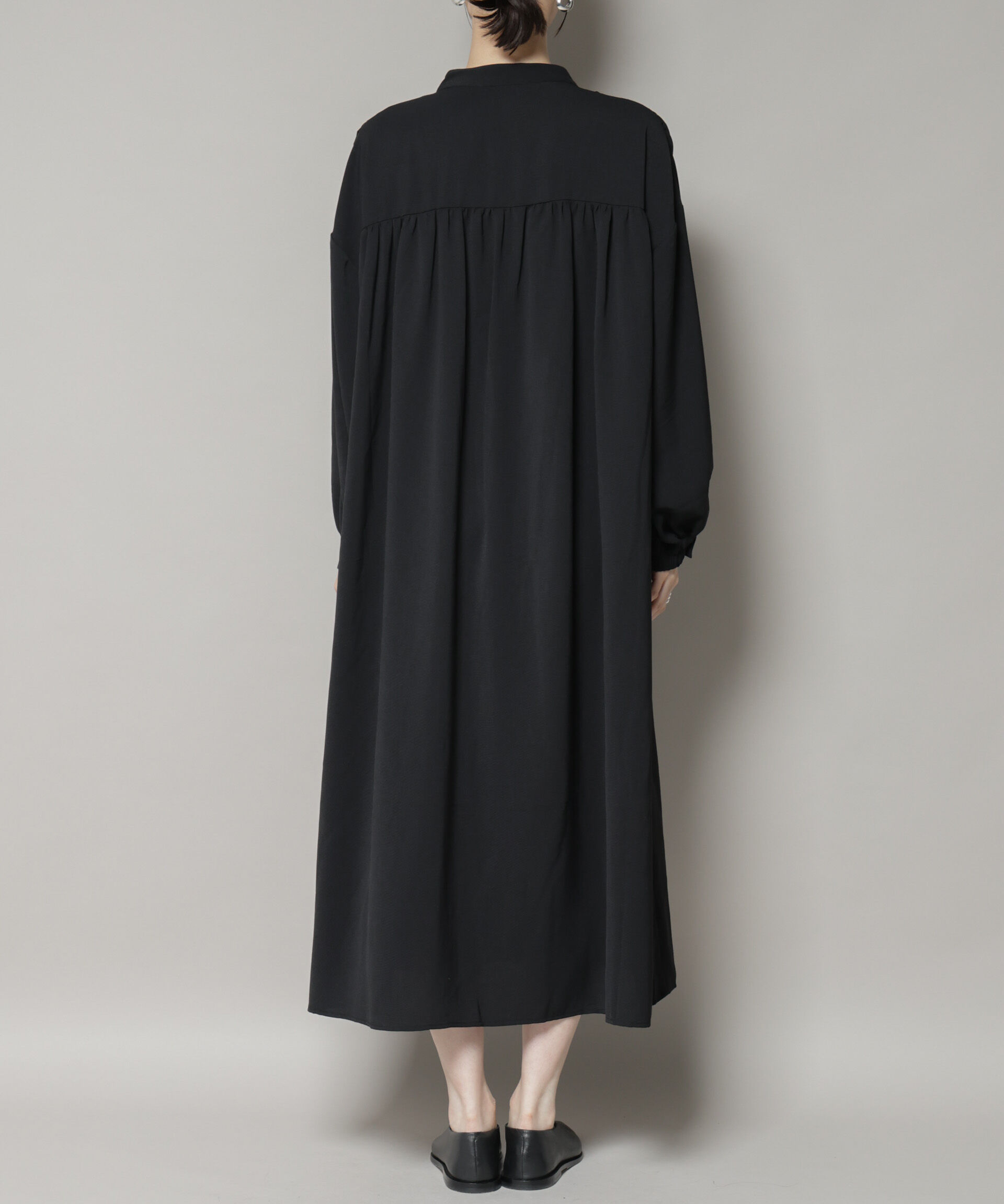 nano･universe「ギャザー切り替えデザインワンピース」|ワンピース|