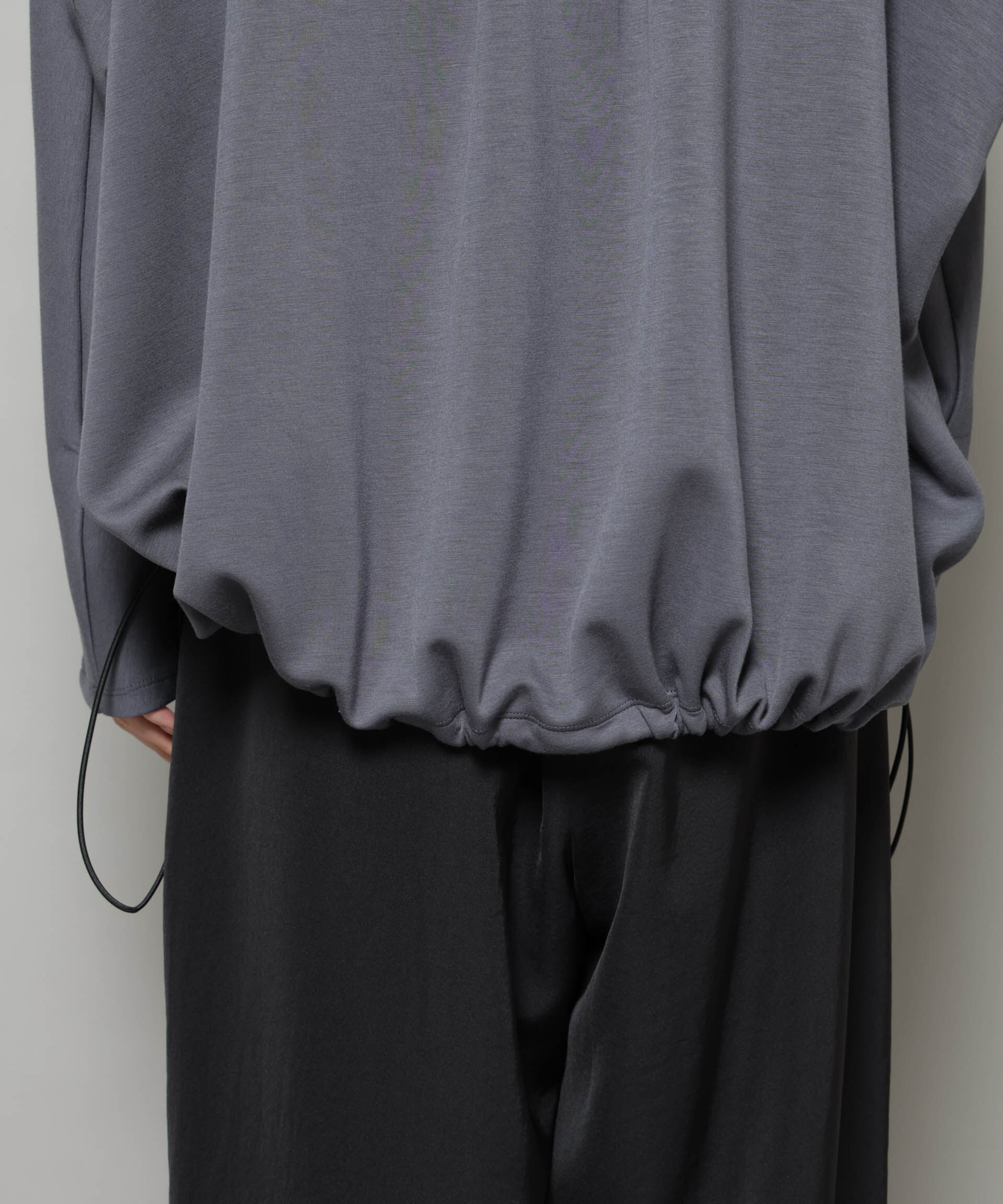 nano･universe「ドルマンスリーブバックドロストヘムカットプルオーバー」|Tシャツ・カットソー|