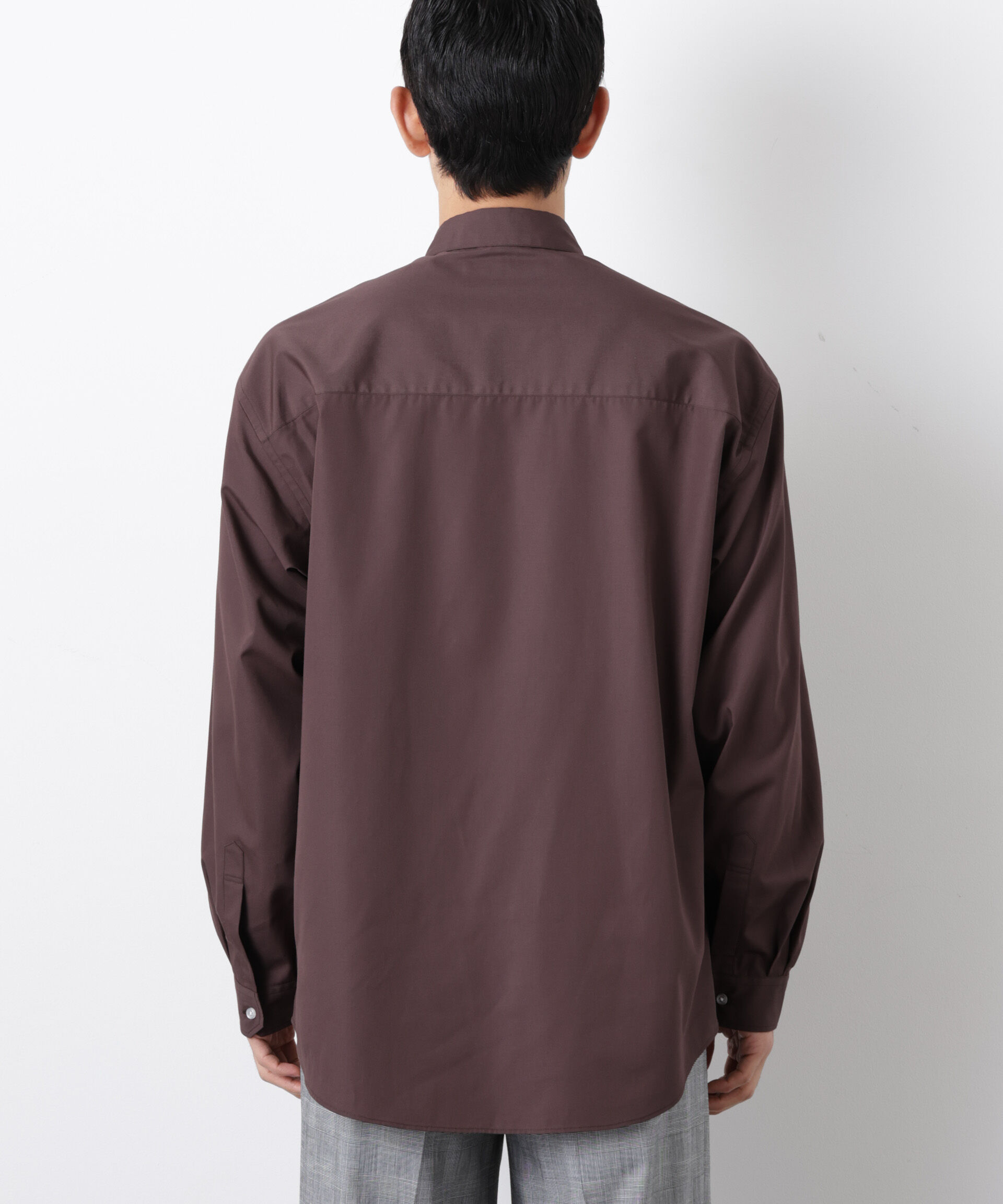 nano･universe「「大人のワイドシャツ」レギュラーカラー 長袖」|シャツ・ブラウス|